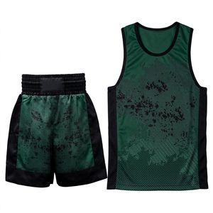 Tenues d'entraînement de boxe personnalisées, vêtements d'arts martiaux pour équipes et combattants, uniformes de boxe du Pakistan à prix de gros abordable - Product Image 1