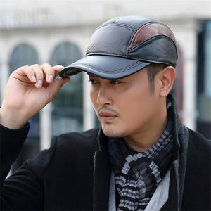 Unisex Genuine Cowhide Leather <b>Baseball</b> <b>Cap</b> Adjustable Casual Outdoor Sport Four Seasons Embossed Durable Soft Breathable - Product Image 4