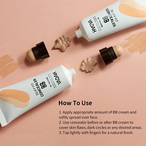 YADAH Silky Fit BB Concealer Cream 21 BEIGE CLARO Maquillaje Hidratante con Protección Solar para Todo Tipo de Piel Tubo de 35 ml - Product Image 5