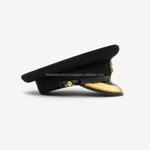 Casquette blanche uniforme de haute qualité avec insigne en broderie, casquettes à visière en gros, personnalisables à prix abordable, en vente - Product Image 4