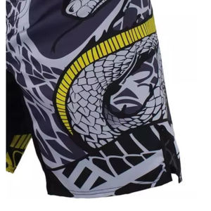 Shorts de combat MMA professionnels en gros, respirants, extensibles, en polyester et élasthanne, pour arts martiaux mixtes, prix bas - Product Image 2