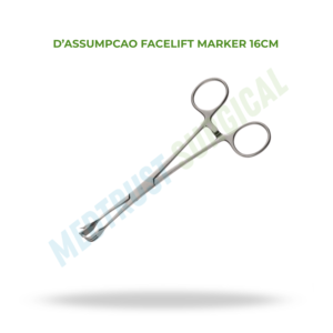 Marcador de Facelift Dassumpcao de 16 cm, Instrumento de Cirugía Plástica para Marcar el Rostro, Uso Quirúrgico de Precisión - Product Image 2