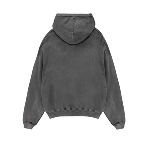 เสื้อฮู้ดดี้สีชมพูทรงหลวมแบบดรอปโชว์เดอร์ ล้างสีแบบแอซิดวอช ผ้าฝ้ายแท้ 100% เฟรนช์เทอร์รี่ ดีไซน์กระเป๋าแบบลำลอง ทรงโอเวอร์ไซส์ ใส่ได้ทั้งชายและหญิง เหมาะสำหรับฤดูหนาว - Product Image 4