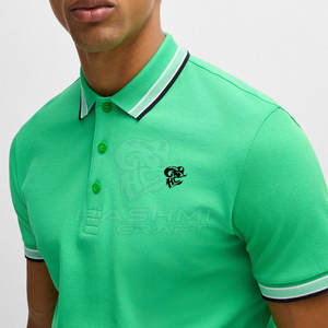Polos de Corte Holgado para Hombre, Ligeros, de Manga Corta, con Cuello Clásico, Ideales para Ropa Urbana - Product Image 5