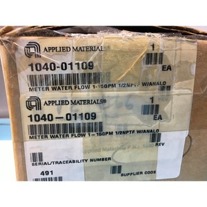 AMAT 1040-01109 <b>METER</b> <b>WATER</b> <b>FLOW</b> 1-15GPM 1/2NPTF - Trusted Global Legacy Semiconductor Equipment and Parts at - Product Image 5