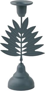 Candelabro Premium de Hoja de Palma Dorada • Portavelas Botánico 3D de Lujo - Product Image 3