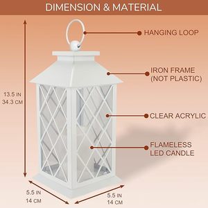 Customizable Modern Design Metal <b>Lantern</b> <b>Candle</b> Holder For Stylish Home Decoration And Outdoor Event Lighting - Product Image 2