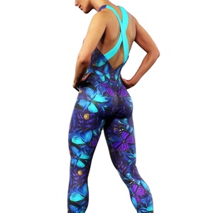 Haut sans manches de qualité supérieure à col rond, haute élasticité, amincissant, pour femme, avec impression par sublimation, type body - Product Image 5