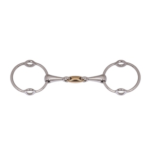 Mors de cheval en acier inoxydable, équipement équestre professionnel conçu pour l'entraînement avancé des chevaux, offrant contrôle, confort et sécurité. - Product Image 4