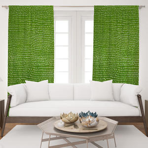 ผ้าม่านพิมพ์ลายมัดย้อมเนื้อนุ่ม ผ้าฝ้ายตกแต่งสไตล์โบโฮ สำหรับบ้าน ห้องรับแขก รีสอร์ท ขายส่งอินเดีย - Product Image 1