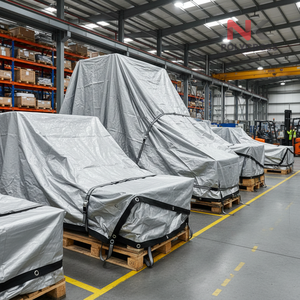 Lona Impermeable Industrial de PE Resistente, Lámina Impermeable Industrial de Alta Resistencia para Aplicaciones en Fábricas y Almacenes - Product Image 1