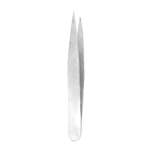 Pince à épiler droite de précision pour extensions de cils, en acier inoxydable, outil d'isolation des cils, vente en gros - Product Image 2