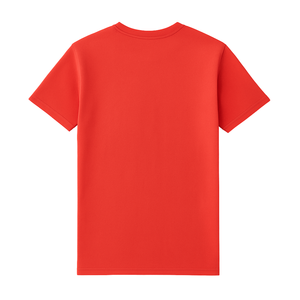 Camiseta Premium para Hombre, 100% Algodón, Bordada, Color Naranja Brillante, Cómoda, Informal, Estilo Urbano, Suave y Transpirable, Modelo 2027 - Product Image 2