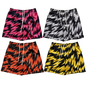 Mens <b>Board</b> Shorts Summer Beach Canvas 100% Polyester Knitted Mid Quick-dry Casual Heat-<b>Transfer</b> Print Front Drawstring Closure - Product Image 1