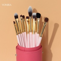 Vonira — lot de pinceaux pour ombre à paupières, pour les yeux, base complète, accessoire de maquillage indispensable, outil cosmétique, 20 pièces