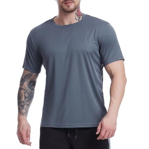T-shirt de sport personnalisé avec logo frontal, 100 % coton, léger, respirant, séchage rapide, pour promotion et image de marque, avec fonction anti-rétrécissement - Product Image 5