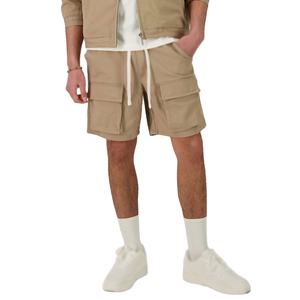 Short cargo en polyester respirant avec impression de conception personnalisée Short de jogging OEM Short grande taille d'été avec logo personnalisé - Product Image 5