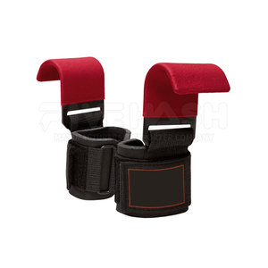 Crochets de musculation professionnels robustes avec sangles pour la musculation, le fitness et la gym - Product Image 5