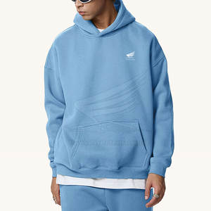 เสื้อฮู้ดดี้โอเวอร์ไซส์สไตล์ล่าสุด MOQ ต่ำ ผ้าฟลีซคอตตอน 100% ระบายอากาศได้ดี บุซับใน ใส่สบายสำหรับฤดูหนาว - Product Image 2