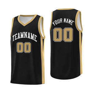 Maillot de basket respirant en gros avec matériaux de haute qualité, couleurs, tailles et logo personnalisables, maillot de basket pour hommes - Product Image 1