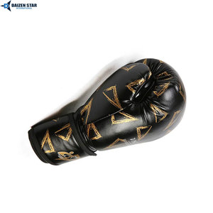 Gants de boxe unisexes en PU pour l'entraînement, gants de sparring à absorption des chocs pour la boxe, le kickboxing et le MMA - Product Image 5