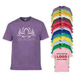 Fabricant de t-shirts en coton uni pour hommes, impression personnalisée, logo graphique, designs de t-shirts, impression de polos avec impression personnalisée - Product Image 3