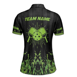 Custom Sublimation <b>Men</b> Pickleball Uniform Jersey 3D Printing Breathable T Shirt Custom Team Sports Club Polo Shirts - Product Image 2