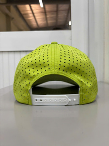 หมวกแก๊ปปักลาย Running Trucker แบบ 5 ชิ้น ปรับขนาดได้ รูระบายอากาศแบบเลเซอร์ สำหรับผู้ชายและผู้หญิง สวมใส่ได้ทุกโอกาส ฤดูใบไม้ผลิและฤดูร้อน - Product Image 3
