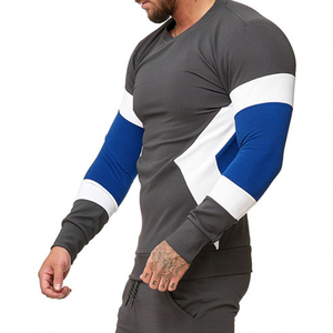 WASONS INTERNATIONAL Survêtement sportif décontracté d'hiver pour homme, avec sweat à capuche à manches longues et pantalon à cordon de serrage, color block - Product Image 5