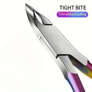 Coupe-cuticules professionnels en acier inoxydable avec double ressort, outil de manucure et pédicure pour une utilisation parfaite à domicile ou en salon de beauté - Product Image 3