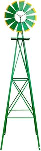 Moulin à vent noir galvanisé pour tour d'eau – 90″ - Product Image 5