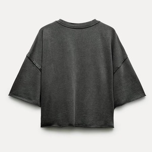 Nuevas Camisetas de Verano Personalizadas para Mujer, 100% Algodón, Gruesas, Transpirables, de Secado Rápido, Hombros Caídos, Corte Holgado, Alta Calidad - Product Image 3
