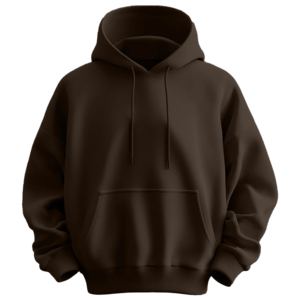 Sudadera con Capucha Azul Marino para Hombre, Corte Holgado, Algodón French Terry, Color Sólido, con Bolsillo, Estilo Casual para Otoño - Product Image 6