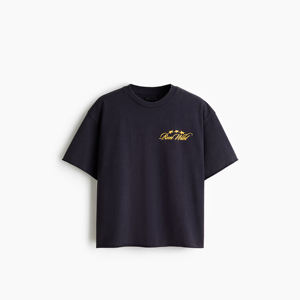 T-shirt unisexe coupe oversize décontractée style streetwear en coton à col rond et épaules tombantes – T-shirt décontracté et tendance - Product Image 2