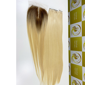 Extensiones de cabello de trama sin enredos y sin cobertizo vietnamita Genius Producto de alta calidad - Product Image 1
