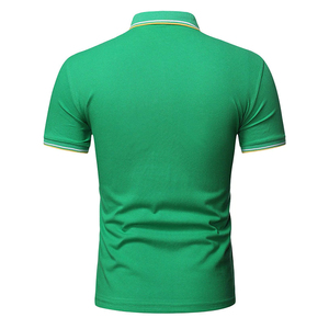 Vente en gros de t-shirts polo pour hommes sur mesure OEM 2024, nouveau design, tissu supérieur respirant et à séchage rapide, avec logo personnalisé - Product Image 1