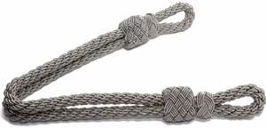 Premium Classic Ceremonial Cap Cords Bullion Wire <b>Braided</b> Nylon Polyester Custom Duty - Product Image 2
