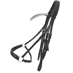 horse Mexican Bridles with sheepskin and blings.
