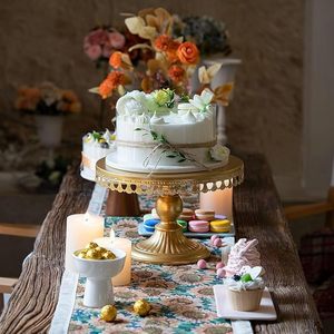 Support à gâteau de haute qualité pour la présentation de gâteaux de mariage, support de service réutilisable pour les événements, les pâtisseries et la maison - Product Image 4