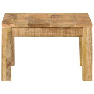 Table basse en bois massif de mangue taille 21.7 \ "x21.7 \" x13.8 \ "Design élégant et durable - Product Image 2