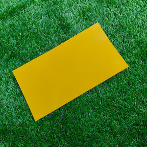 A6 Yellow Leather Planner Envelope <b>Sleeve</b> Hand <b>Book</b> Sheet Document Portfolio Holder Slim Business Refillable Diary Notebook Wrap - Product Image 5