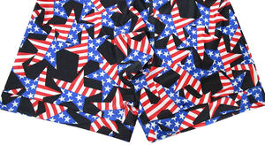 Singlet de Lucha Libre para Hombre con Estampado de Bandera Americana, Cuello en V Profundo, Tirantes Cruzados, Ajustado, de Spandex y Poliéster, que Absorbe la Humedad, Talla Adulto - Product Image 5