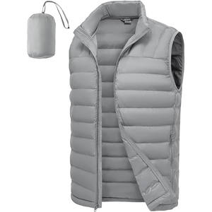 Nouveau gilet matelassé personnalisé avec logo, gilets équestres rembourrés, vêtements d'hiver décontractés et chauds, vestes matelassées pour hommes - Product Image 1