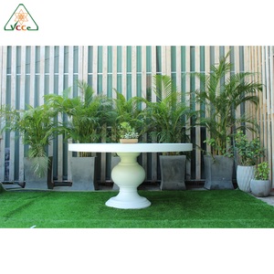 Mesa de Centro Moderna para Exteriores de Hormigón GFRC, Mesa de Centro Ligera de Fibrocemento para Patio y Jardín, Muebles para Hoteles y Resorts - Product Image 3