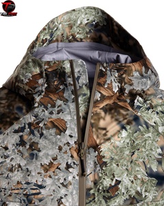 Veste de chasse TriPro Sports Premium imperméable en polyester, style Softshell, pour activités de plein air, avec capuche intégrée, fermeture éclair intégrale, ajustable - Product Image 4