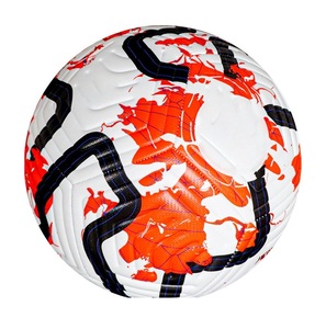 Balones de Fútbol de Entrenamiento de PVC de Talla 5, Ecológicos, Duraderos, de Alta Calidad, Impresos con Serigrafía, Cosidos sin Costuras, para Exteriores, Venta al Por Mayor - Product Image 1