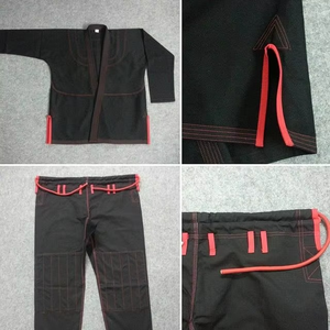 Trajes de Jiu Jitsu de Último Diseño y Alta Calidad, Trajes de MMA Bjj, Trajes de Kimono de Jiu Jitsu Hechos a Medida con Etiqueta Tejida - Product Image 5