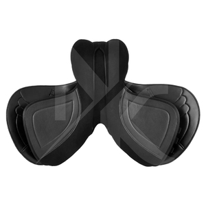 อานม้าทรงอังกฤษแบบพรีเมียมขายดี โครงไม้บุด้วยหนังแท้ ปรับได้ ผลิตภัณฑ์สำหรับแข่งม้าจากอินเดีย - Product Image 2