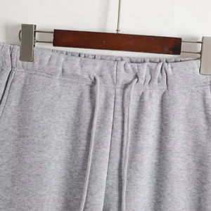 Ensemble de survêtement molletonné personnalisé pour homme, 2 pièces, style décontracté streetwear, coupe oversize, pour le sport et le quotidien - Product Image 4