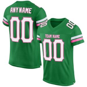 Venta al por Mayor Directa de Fábrica OMMIZ INDUSTRY, Jersey de Fútbol Americano Auténtico Personalizado en Negro Cardinal- Mesh - Product Image 5